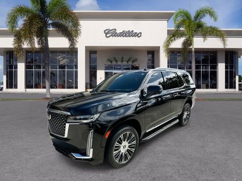 Used 2022 Cadillac Escalade Premium Luxury w/ LPO, Illumination Package RWD image 1