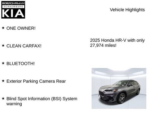 Used 2025 Honda HR-V EX-L image 7