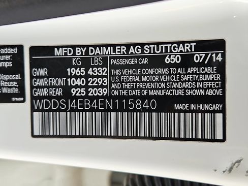 Used 2014 Mercedes-Benz CLA 250 image 24