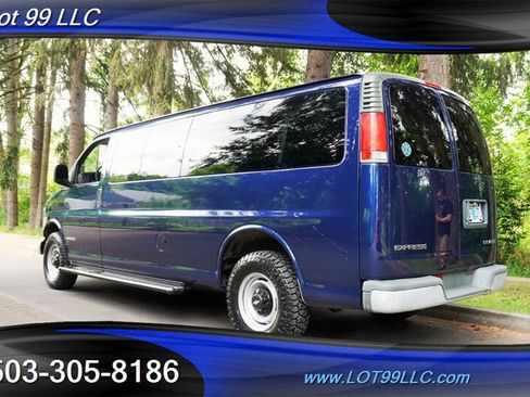 Used 2001 Chevrolet Express 3500 Extended Passenger w/ Convenience Pkg RWD image 11