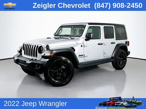 Used 2022 Jeep Wrangler Unlimited Sport AWD/4WD image 1