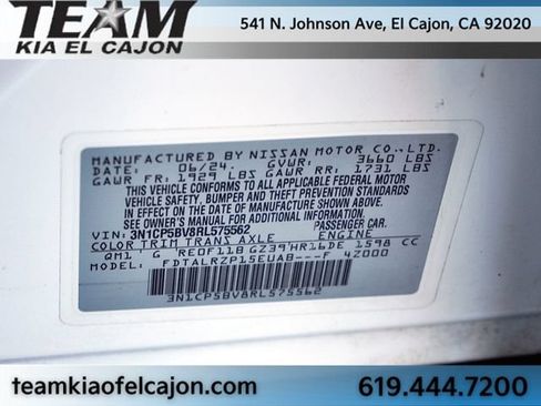 Used 2024 Nissan Kicks S FWD image 34