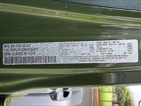 Used 2021 Jeep Wrangler Unlimited Rubicon image 36