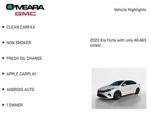 Used 2022 Kia Forte LXS image 7