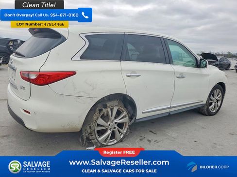 Used 2013 INFINITI JX35 AWD w/ Premium Pkg image 4