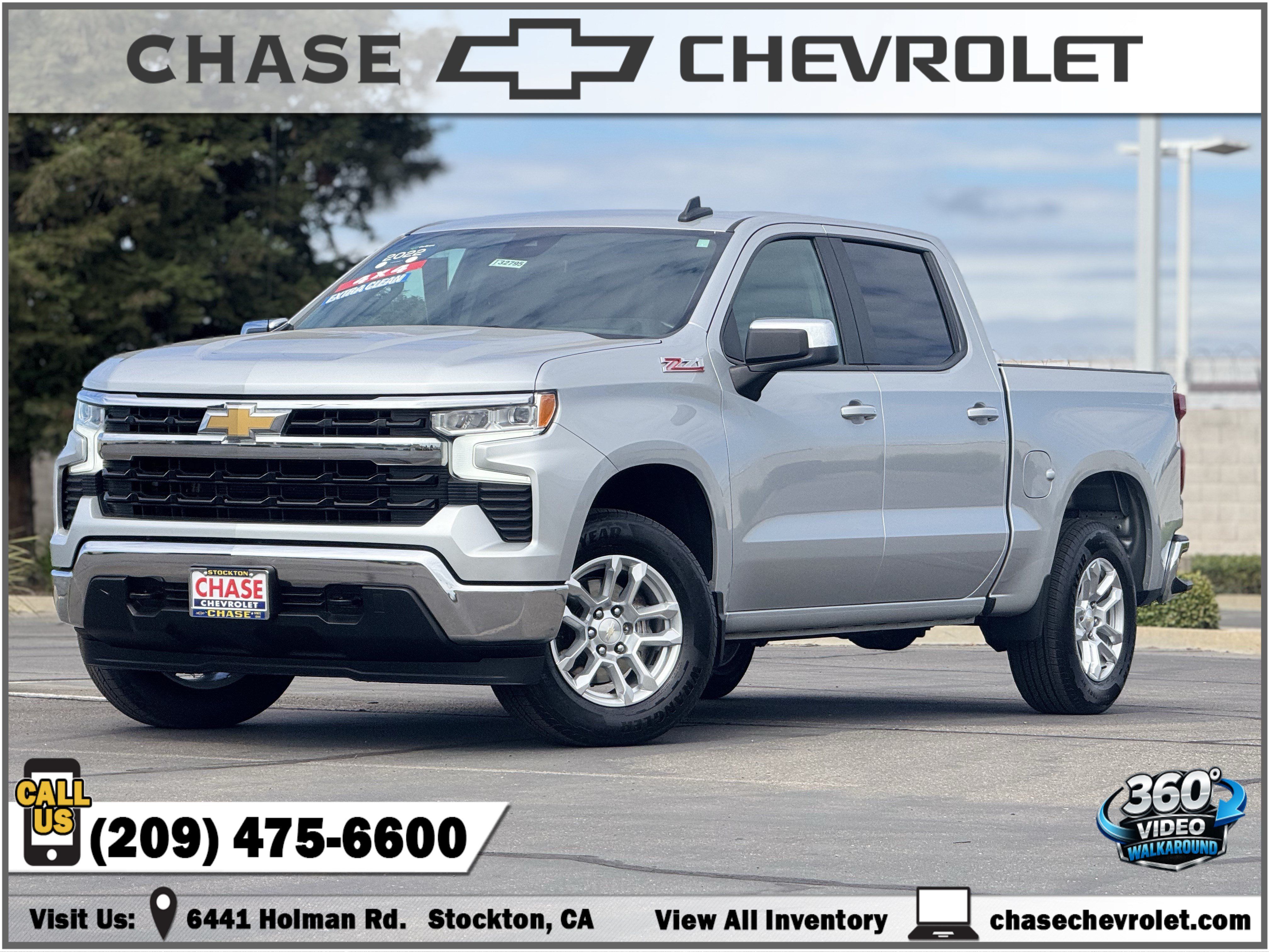 Certified 2022 Chevrolet Silverado 1500 LT w/ Z71 Off-Road Package AWD/4WD image 1