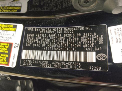 Used 2022 Toyota Camry SE w/ Convenience Package FWD image 33