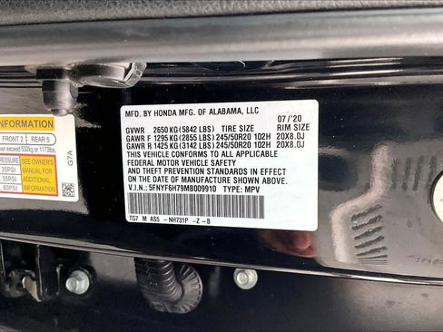 Used 2021 Honda Pilot Black Edition image 35