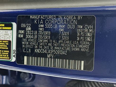 Used 2023 Kia EV6 Wind w/ Wind Technology Package image 12