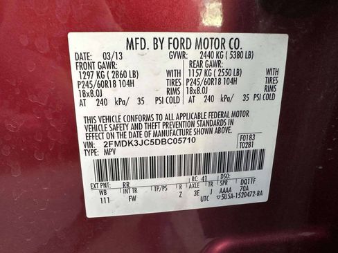 Used 2013 Ford Edge SEL FWD image 32
