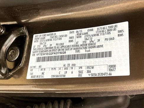 Used 2015 Ford F150 XLT w/ Equipment Group 302A Luxury image 23