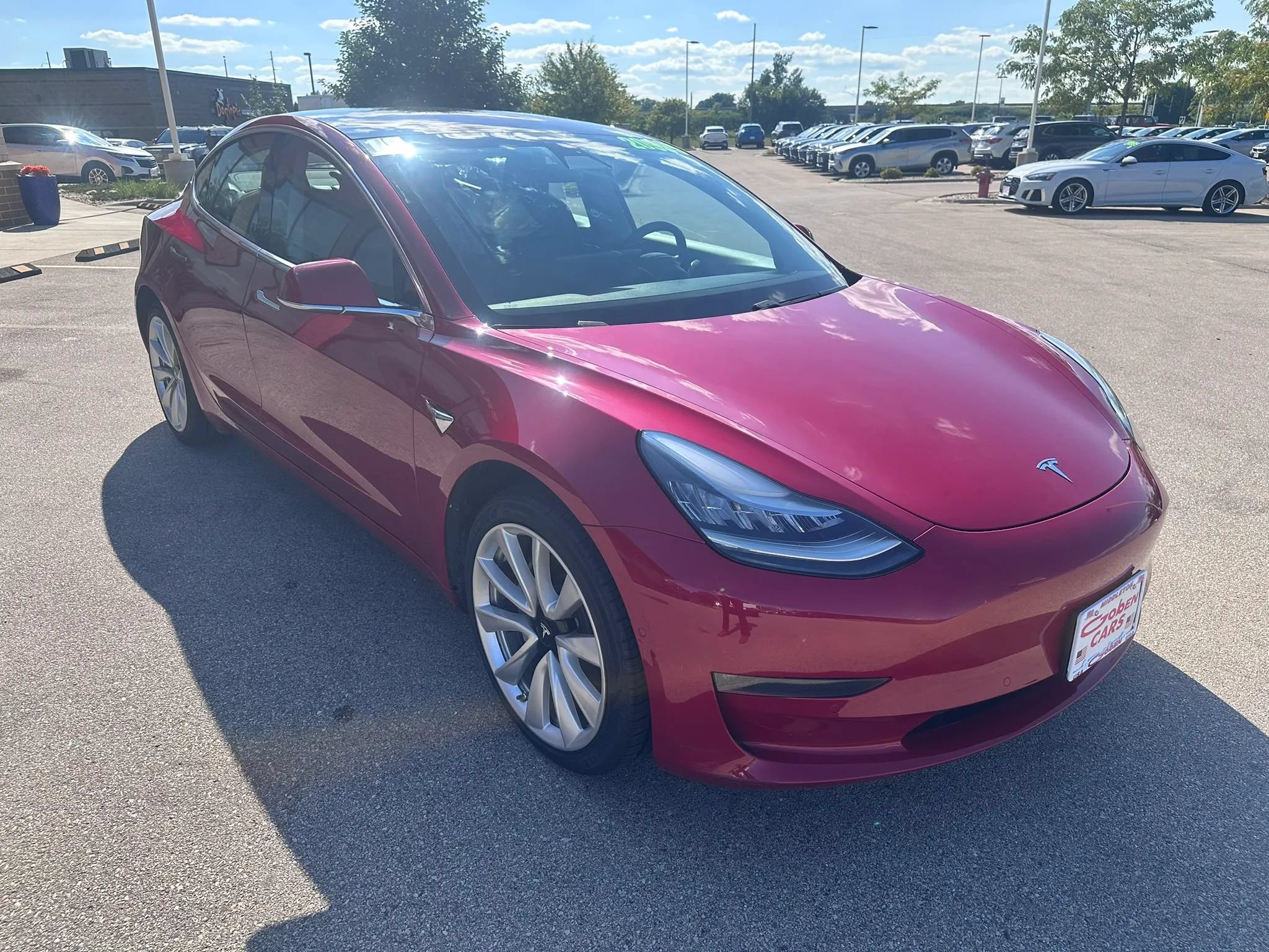 Used 2018 Tesla Model 3 Long Range AWD/4WD image 3