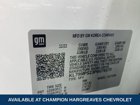 Certified 2023 Chevrolet TrailBlazer LT image 42