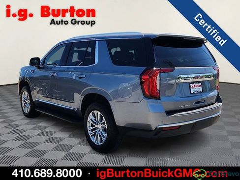 Certified 2021 GMC Yukon SLT w/ SLT Premium Package AWD/4WD image 4