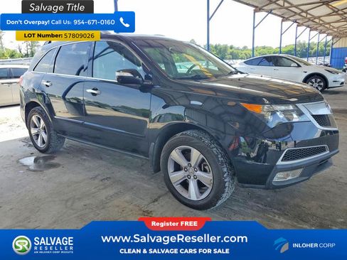 Used 2013 Acura MDX w/ Technology & Entertainment AWD/4WD image 5