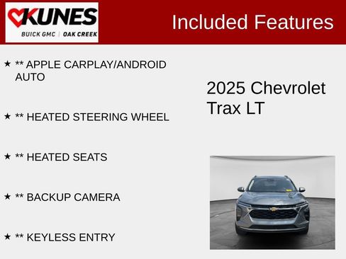 Used 2025 Chevrolet Trax LT w/ LT Convenience Package FWD image 2