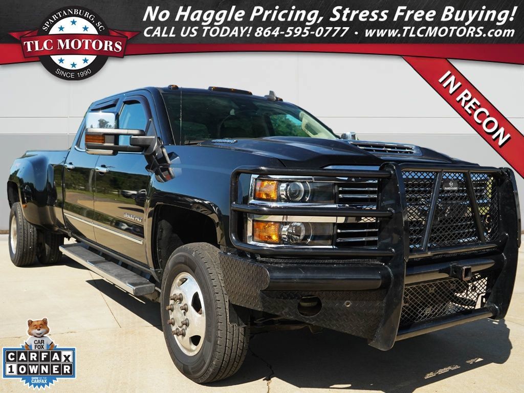Used 2019 Chevrolet Silverado 3500 LTZ w/ Duramax Plus Package AWD/4WD image 1