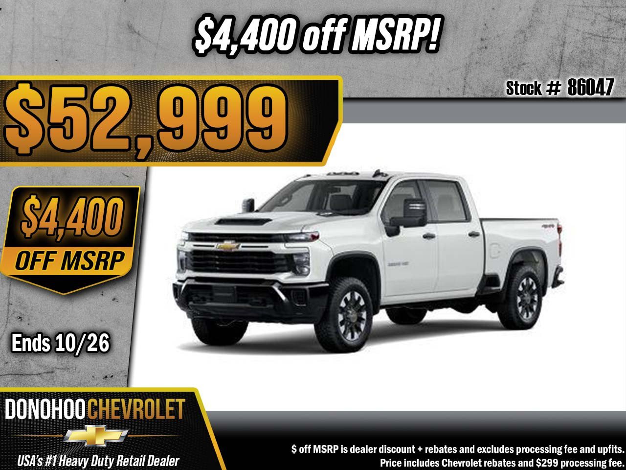 New 2026 Chevrolet Silverado 2500 Custom AWD/4WD image 1