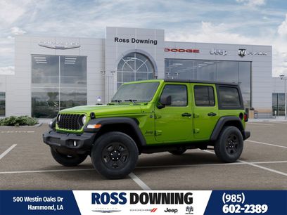 New 2026 Jeep Wrangler Unlimited Sport