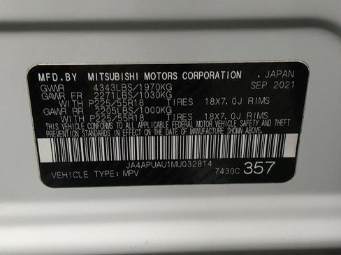 Used 2021 Mitsubishi Outlander Sport LE FWD image 33