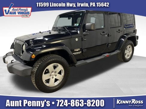 Used 2012 Jeep Wrangler Unlimited Sahara w/ Connectivity Group image 1