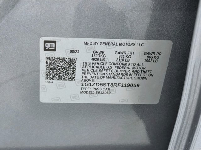 Certified 2024 Chevrolet Malibu LT FWD image 26