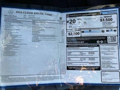 Used 2016 Mercedes-Benz CLS 550 4MATIC image 44