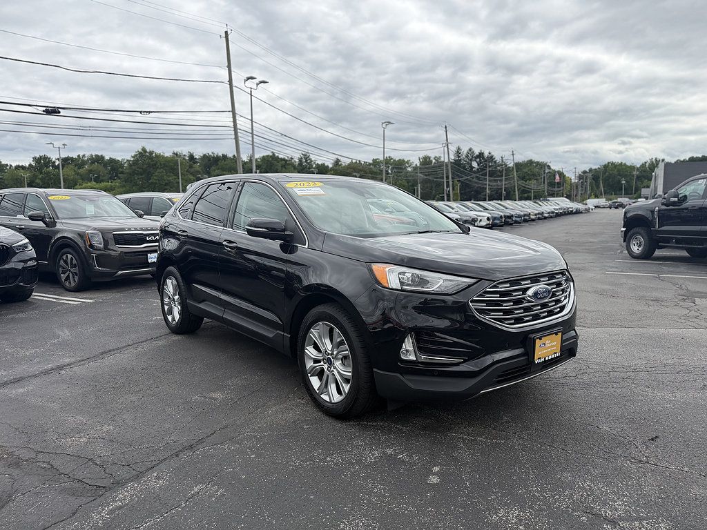 Certified 2022 Ford Edge Titanium AWD/4WD image 10