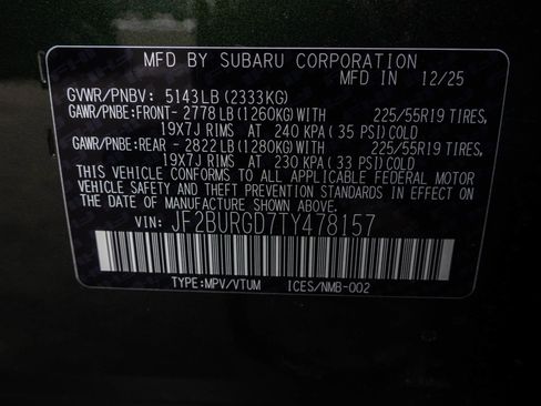 New 2026 Subaru Outback Limited XT AWD/4WD image 42