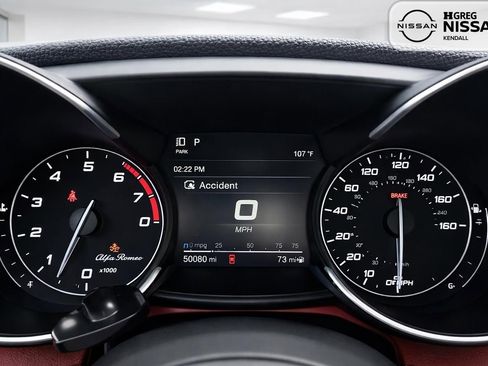 Used 2020 Alfa Romeo Giulia Ti Sport w/ Quick Order Package 22S Sport AWD/4WD image 10