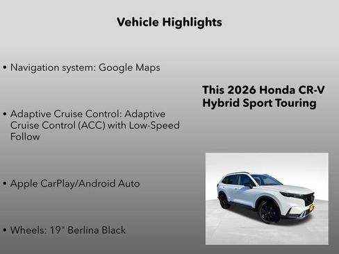 New 2026 Honda CR-V Sport Touring image 5
