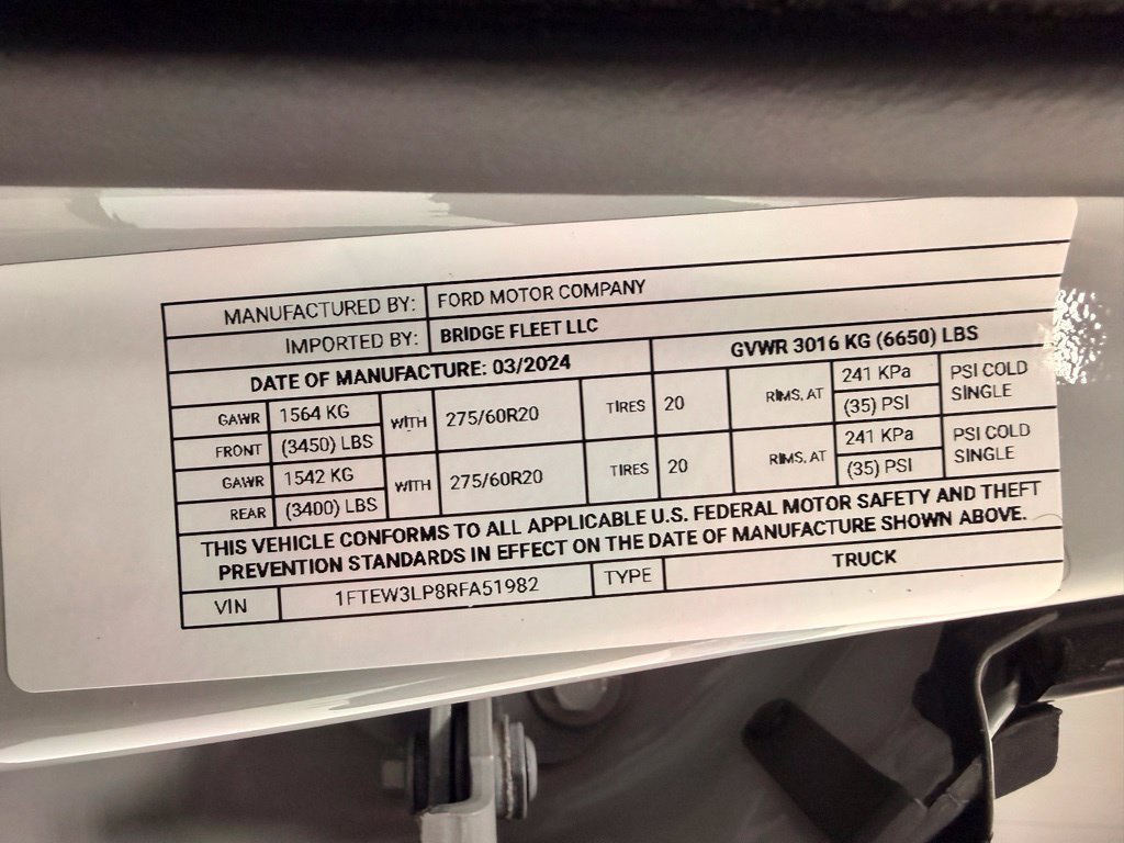 Used 2024 Ford F150 XLT w/ Equipment Group 302A MID AWD/4WD image 61