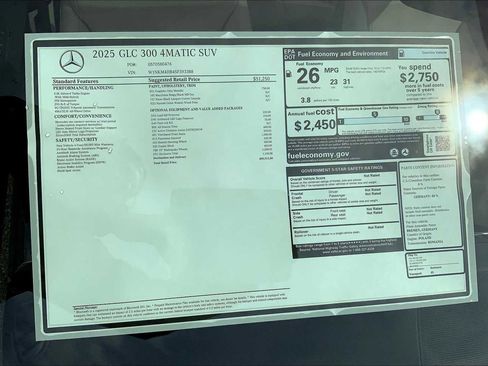 Certified 2025 Mercedes-Benz GLC 300 4MATIC image 26