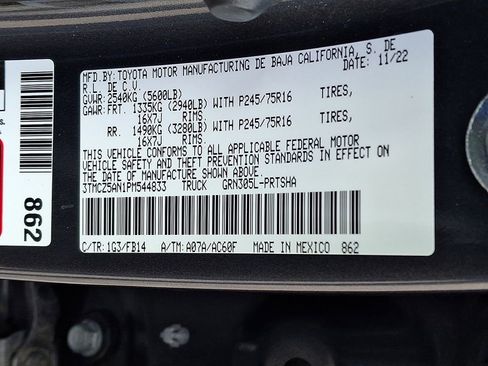 Used 2023 Toyota Tacoma SR AWD/4WD image 27
