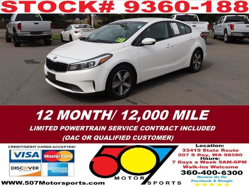 Used 2018 Kia Forte LX w/ LX Popular Package FWD image 3