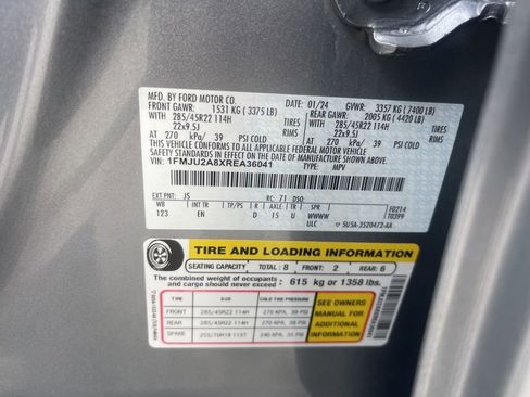 Used 2024 Ford Expedition Limited AWD/4WD image 32