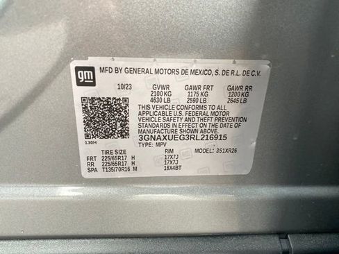 Used 2024 Chevrolet Equinox LT w/ LPO, Floor Liner Package image 26