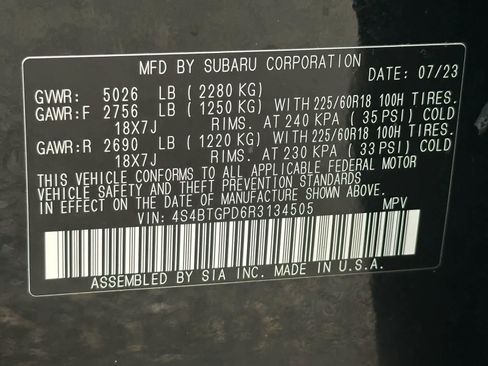 Certified 2024 Subaru Outback Touring XT image 27