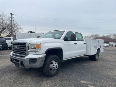 Used 2015 GMC Sierra 3500 4x4 Crew Cab w/ Snow Plow Prep Package