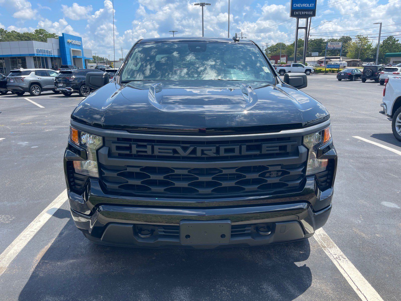 Used 2023 Chevrolet Silverado 1500 Custom w/ LPO, Dark Essentials Package AWD/4WD image 2