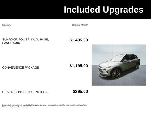 New 2026 Chevrolet TrailBlazer RS w/ Convenience Package FWD image 6