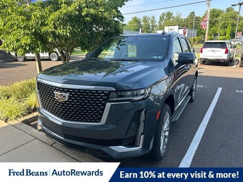 Used 2021 Cadillac Escalade Premium Luxury w/ Driver Assist Tech Package AWD/4WD image 3