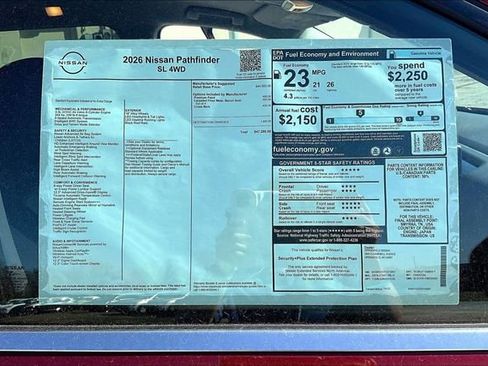 New 2026 Nissan Pathfinder SL image 14