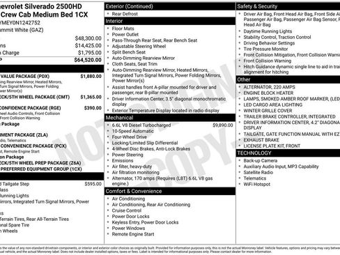 Used 2022 Chevrolet Silverado 2500 Custom w/ Custom Value Package AWD/4WD image 46