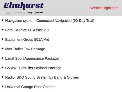 Used 2021 Ford F150 Lariat w/ Max Trailer Tow Package AWD/4WD image 9