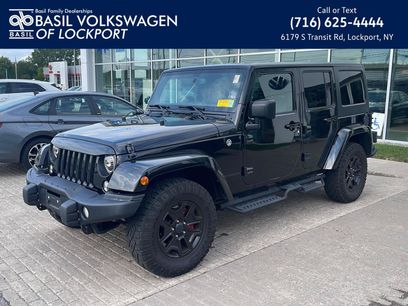 Used 2016 Jeep Wrangler Unlimited Sahara