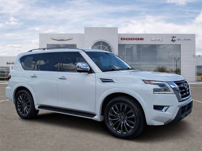 Used 2023 Nissan Armada Platinum w/ Captain's Chairs Package