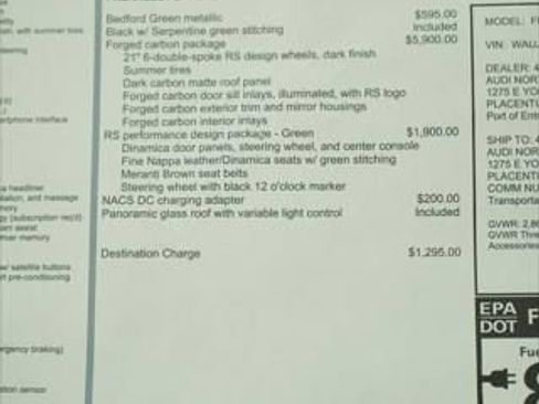 New 2026 Audi RS e-tron GT performance image 20