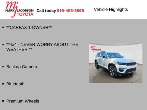 Used 2024 Jeep Grand Cherokee Limited 4xe AWD/4WD image 6