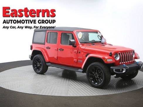 Used 2023 Jeep Wrangler Sahara 4xe w/ Cold Weather Group image 50